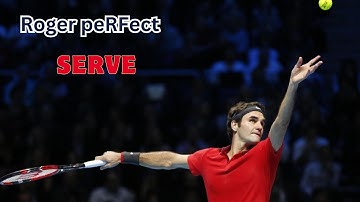 Roger Federer Serve Slow Motion - Analysis