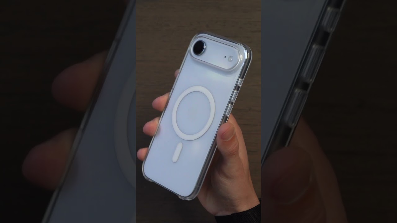 Day 1 of reviewing iPhone Air Cases... Apple Clear Case #iPhoneCase #iPhoneAir #Apple