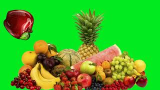 Green Screen Fruitsfruit Green Screen Copy Right Free