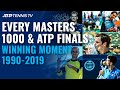 30 Years of Tennis History: Every Masters 1000 & ATP Finals Championship Point (1990-2019)