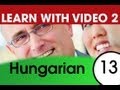 Learn Hungarian Vocabulary with Pictures and Video - Learning Through Opposites 3