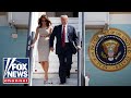 Trump arrives in Dayton, OH to meet with victims