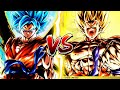 ZENKAI 7 SSGSS GOKU VS ZENKAI 7 LF NAMEK GOKU - Dragon Ball Legends