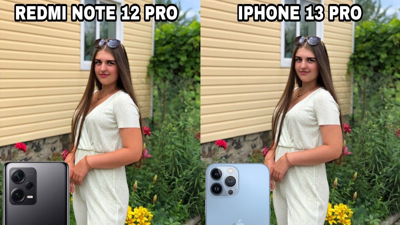 Redmi Note 12 Pro Vs iPhone 13 Pro Camera Test Comparison YouTube
