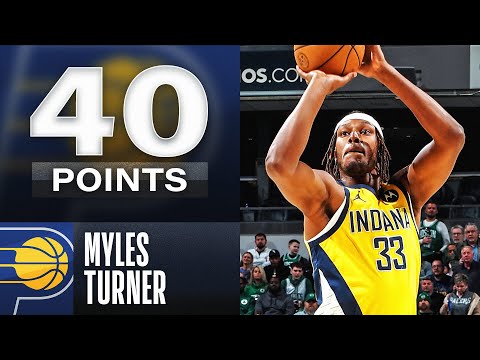 Myles Turner Drops CAREER-HIGH 40 Points vs Celtics! | February 23, 2023