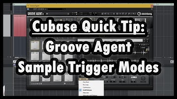 Cubase Quick Tip - Groove Agent Sample Trigger Modes explained