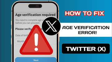 How To Fix Age Restriction (Age Verification ERROR) in Twitter (X) (Easy Guide) ||