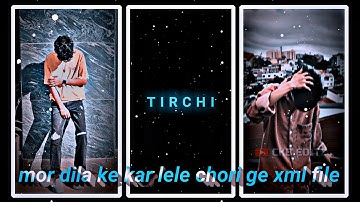 Tirchi Nazar Mare Τoy 🥵Trending Xml File💥 New Xml File⚡New Trend XML File📈 Alight motion Xml File🔰