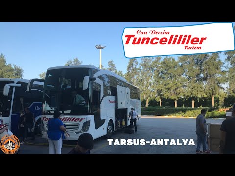 CAN DERSİM TUNCELİLİLER | YENİ TRAVEGO| TARSUS OTOGAR- ANTALYA OTOGAR| OTOBÜS VİDEOLARI