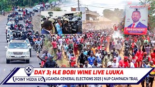 LIVE!! H.E BOBI WINE LUUKA EKUTTE OMULIRO AMAJJE GA M7 TEGAMUSOBOLA | DAY 3 CAMPAIGN |01st.10.25