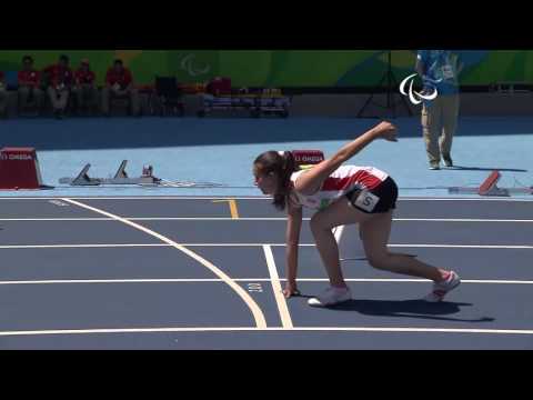 Athletics | Women's 200m - T36 Round 1 Heat 2 | Rio 2016 Paralympic Games
