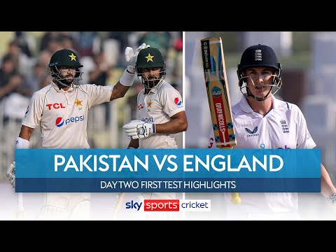 Pakistan's strong start after Brook's makes history! 💪 | Pakistan vs England | Day Two Highlights