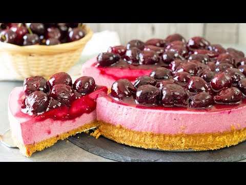 No-Bake Cherry Cheesecake