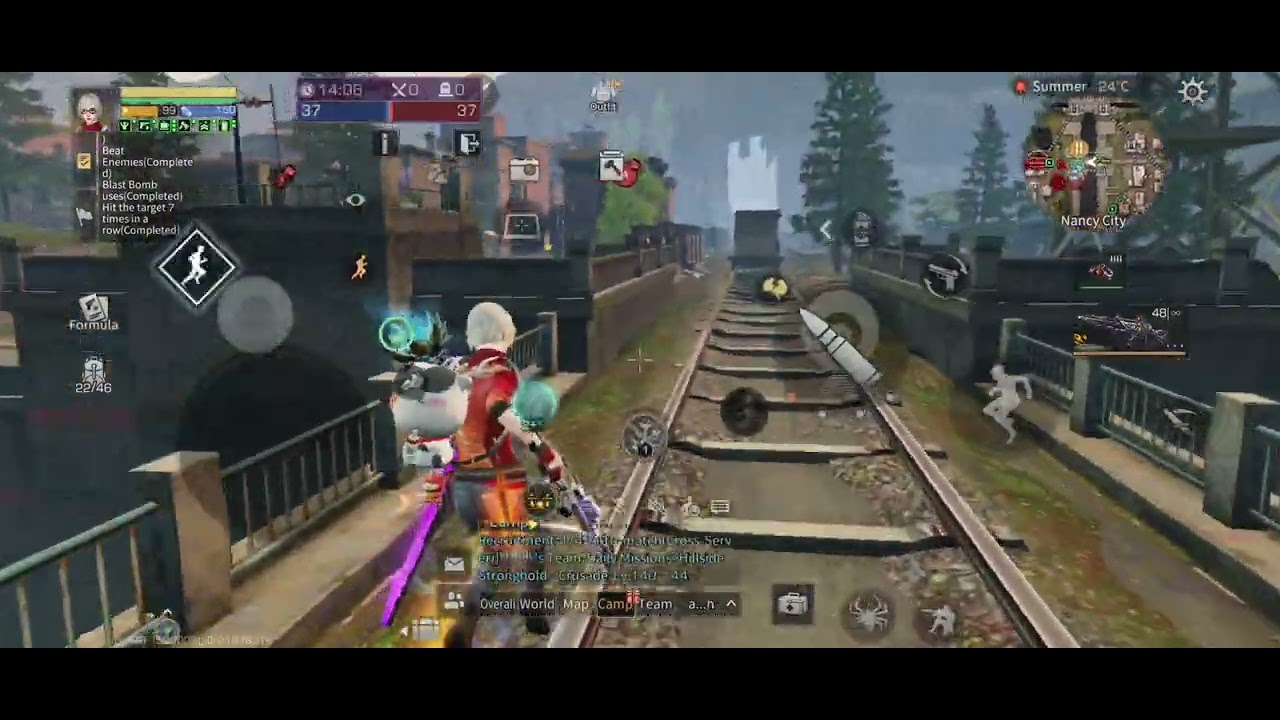 LifeAfter Nancy Mode All Out (User Mobile) Rifleman + Spore Hunter #10 