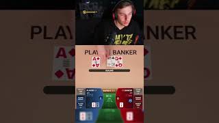 Xposed becomes a millionaire on Baccarat #blackjack #baccarat #poker