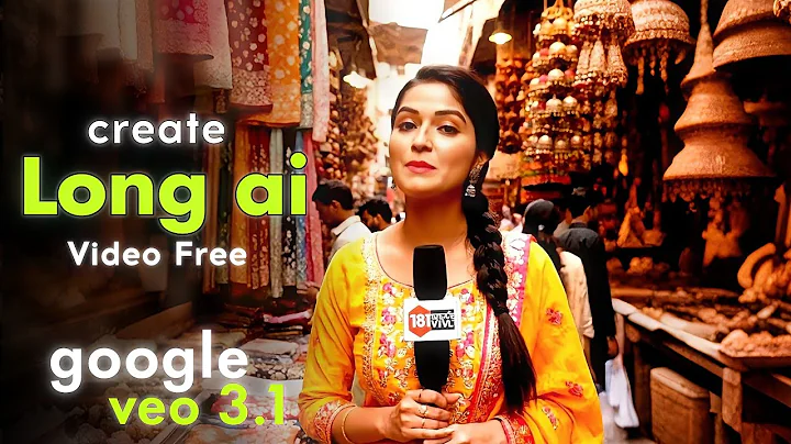 AI Se Long Video Kaise Banaye | Google Vo 3.1 Tutorial | How To Create Long AI Videos Free