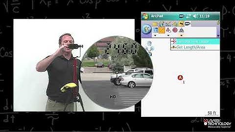 ArcPad LaserGIS TruPulse Training 7    Performing