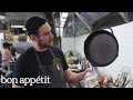 How to Clean a Cast-Iron Skillet with Brad | Bon Appétit