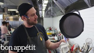 How to Clean a CastIron Skillet with Brad | Bon Appétit