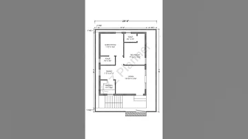 2BHK With Attached Bathroom Plan Ytshorts Houseplan Shorts Xyzplanner 