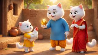 The Golden Egg Blessing | A Sweet Cat Story | Cat Family Adventure 🐱