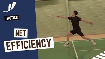 IMPROVE your SINGLES GAME by LEARNING to CONTROL the net | Badminton training w. Basic Feather
