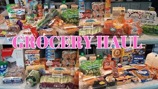 BIG GROCERY HAUL + MEAL PLAN