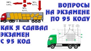 ВОПРОСЫ НА ЭКЗАМЕНЕ C 95 код  Как я сдавал на категорию С 95 код