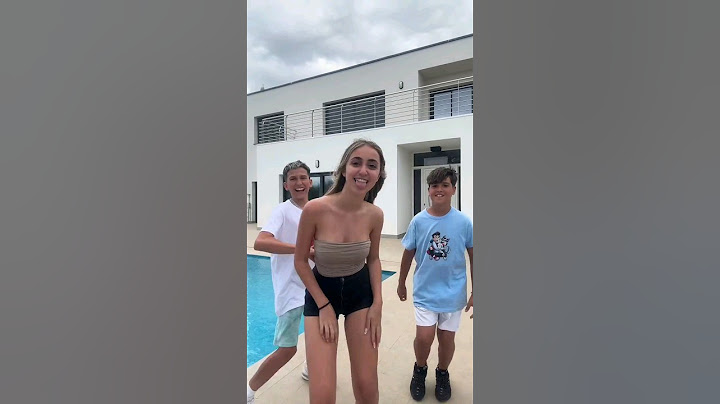 Haciendo Tiktoks con mis niños de la Máximo House - Sergi y Unai bailan con su niñera Silvia Sánchez