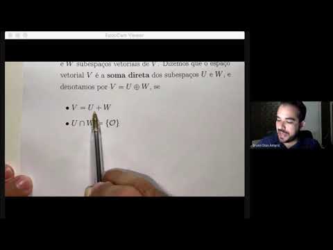 Álgebra Linear - Aula 11: Soma e Intersecção de subespaços. Soma Direta