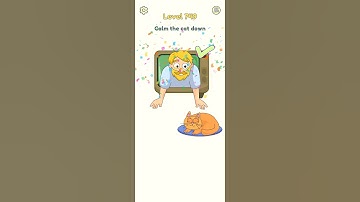 DOP 2 Gameplay Level 749 Shorts Delete One Part Solution and Answer खेल शॉर्ट्स 🔥 Subscribe *🔥*