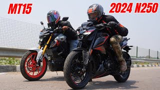 2024 Pulsar N250 vs Yamaha MT15 Drag Race