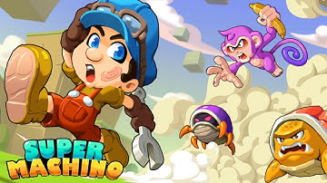 Super Machino Go: World Adventure Game - Gameplay Walkthrough Part 1