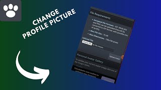 how to change avatar on furaffinity