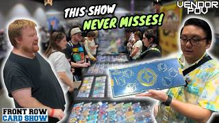 EVERYTHING Was Selling at This Card Show! | Front Row Card Show Portland | Vendor POV