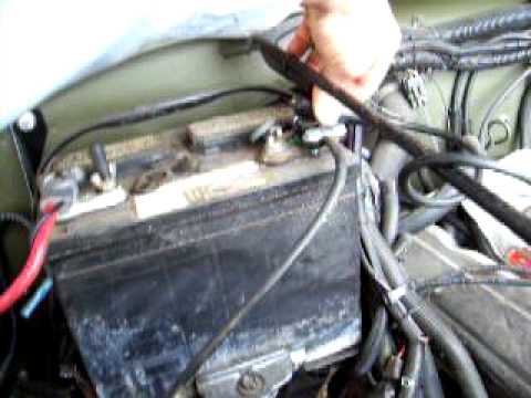Temp Sending Unit Test AMC 360 v8 - YouTube amc 2 5 engine diagram 
