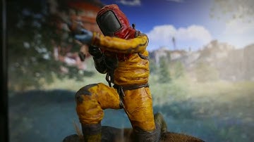 Rust Hazmat Figurine