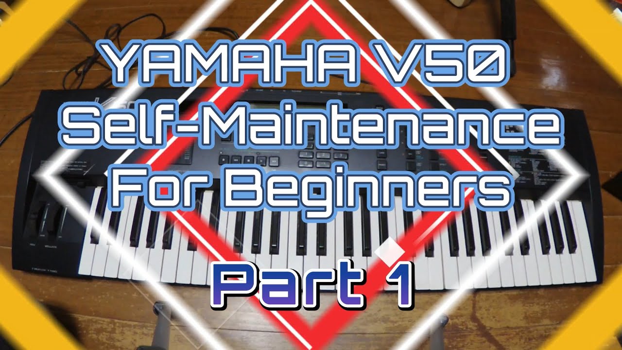 YAMAHA V50 Self-Maintenance For Biginners 