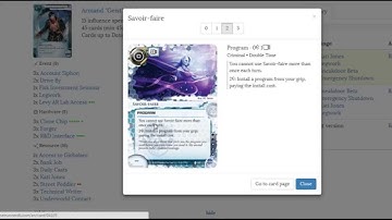 Android Netrunner: [DECK] Savoir-Faire Geist