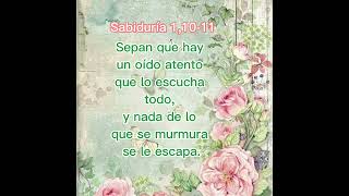 Sabiduría 1,10-11 cita bíblica de hoy, #biblia #sabiduria #shorts @esperayconfiaendios Sabiduría 1,10-11 cita bíblica de hoy, #biblia #sabiduria #shorts @esperayconfiaendios
