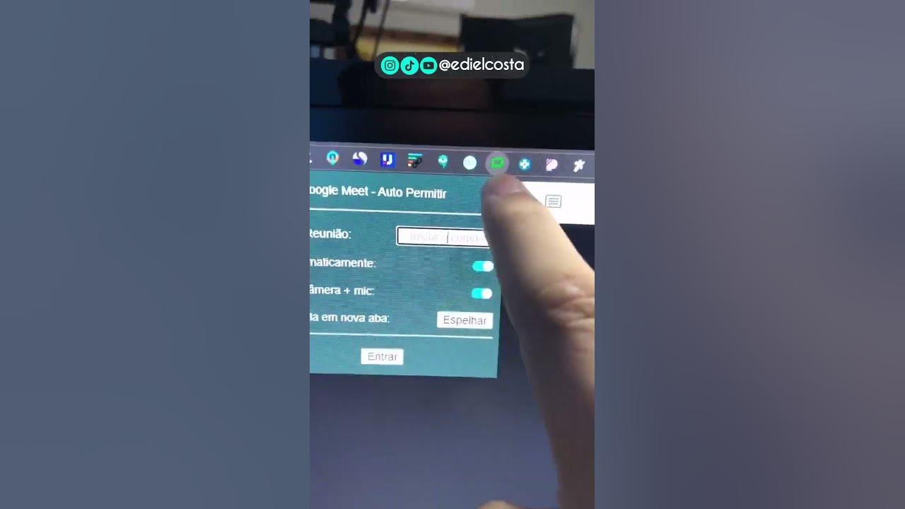 Como entrar automaticamente na reuni o do google meet youtube