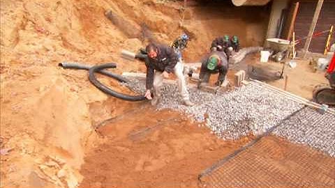 Cross Section of a Soil Reinforced Zone