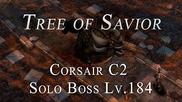 Tree of Savior: Corsair C2 Solo Boss Tetraox (Lv.184)
