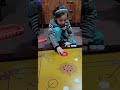 Cute baby girl play game very fair 
