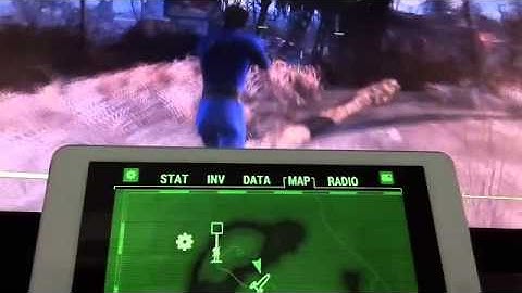 pipboy maps on device - fallout 4