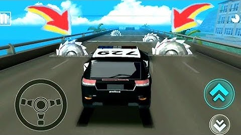 Deadly Race - Speed Car Bumps Challenge | Police Car Ep.2 (Android / IOS Gameplay)
