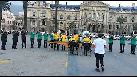 A beautiful performance of the 'eye of the tiger' by the Cape Whaler Field Band.