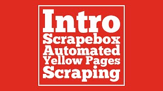 Introduction to Ivan's Scrapebox Macro Yellow Pages Scraping Guide