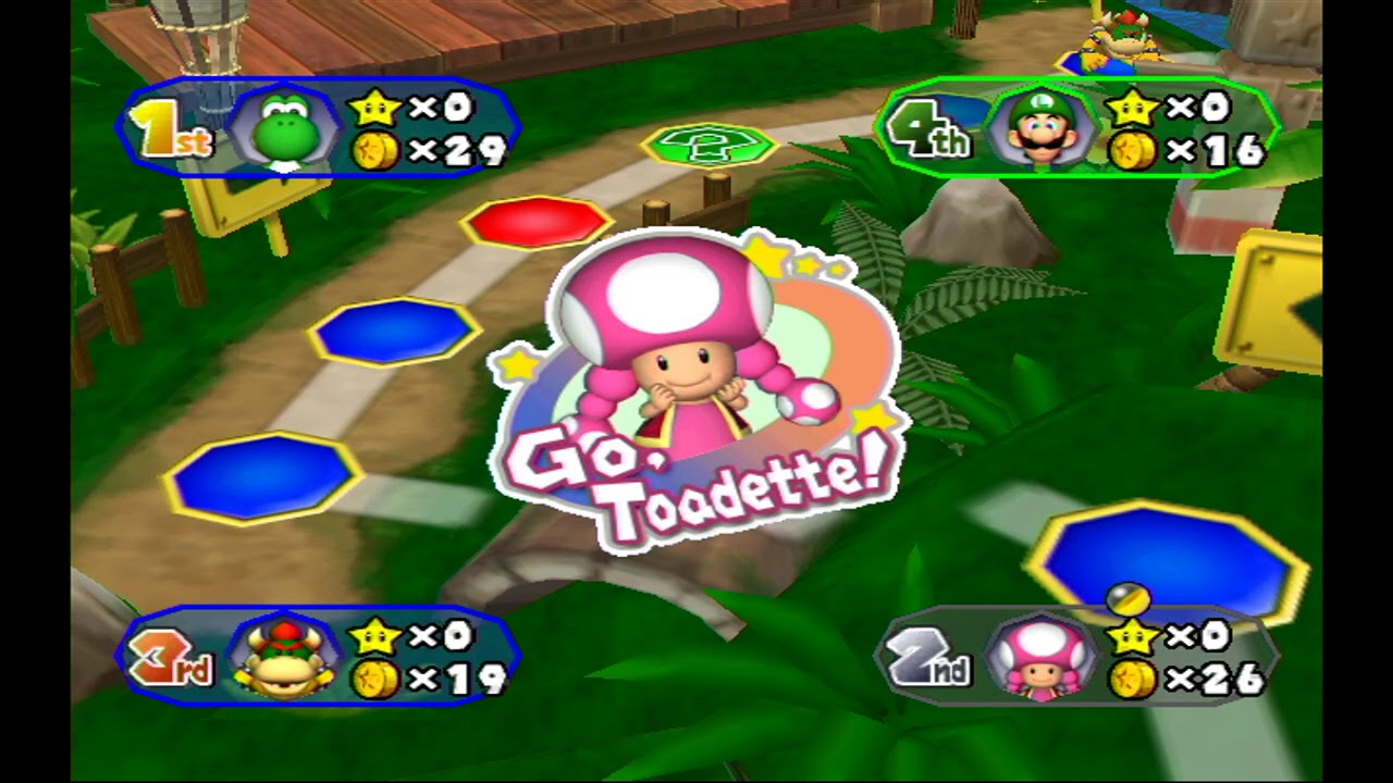 Mario Party 6 - Party Mode - Castaway Bay - 4 Players