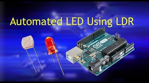 Automated LED Using LDR - #Arduino Projects in Tamil